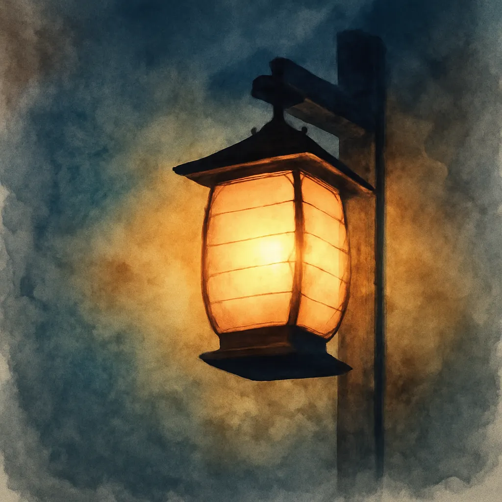 「燈」のイラスト