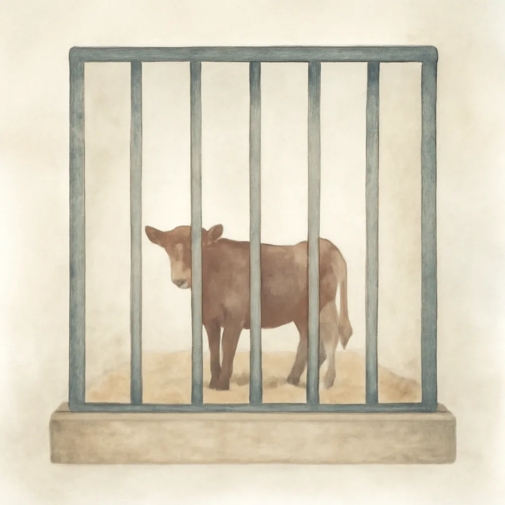 「牢」のイラスト