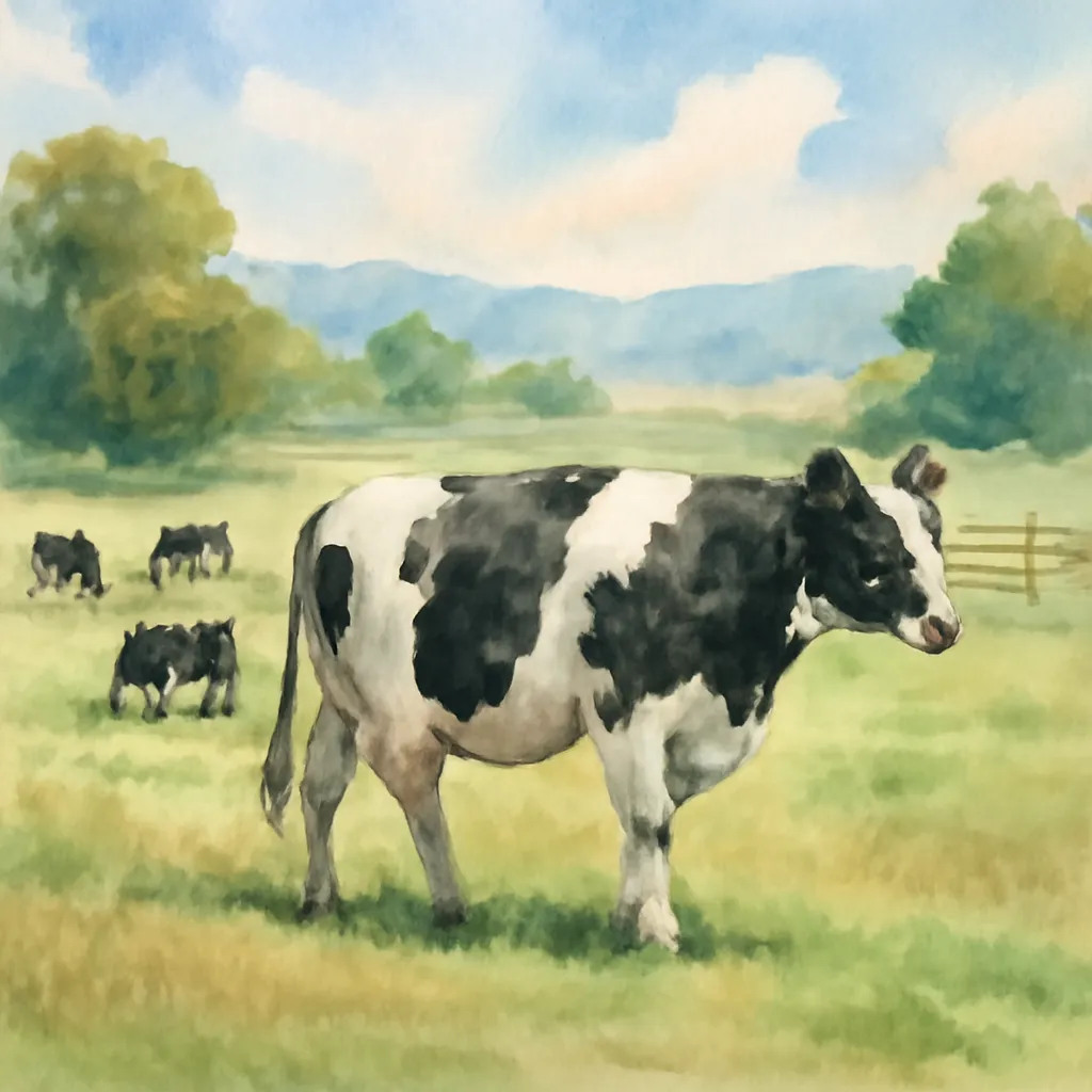 「牧」のイラスト