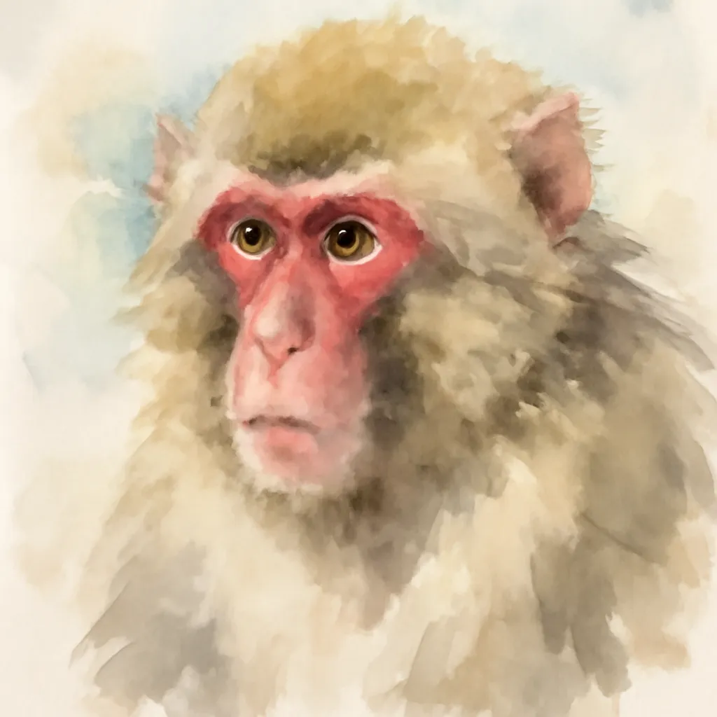 「猿」のイラスト