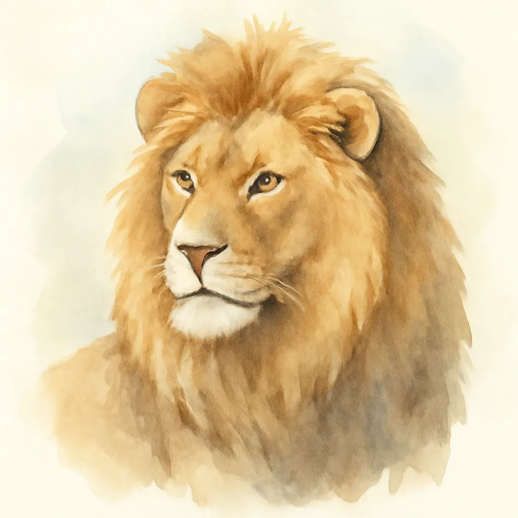 「獅」のイラスト