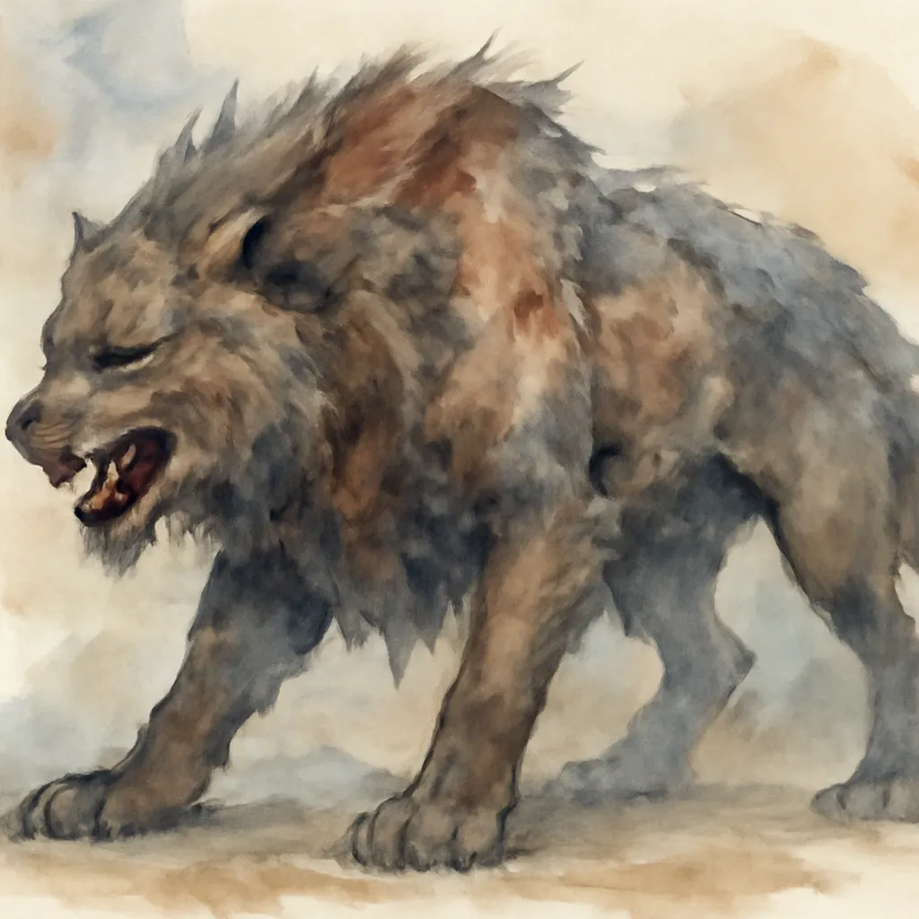 「獣」のイラスト