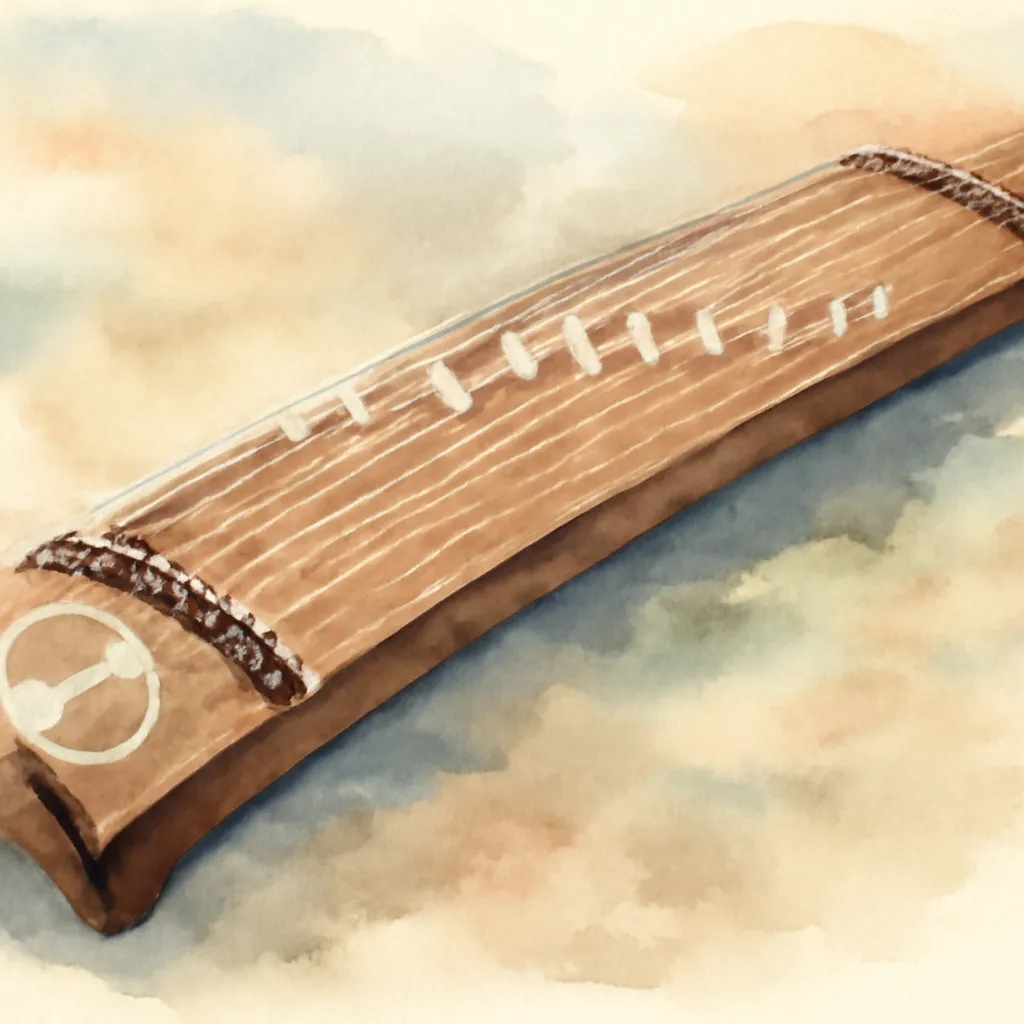 「琴」のイラスト