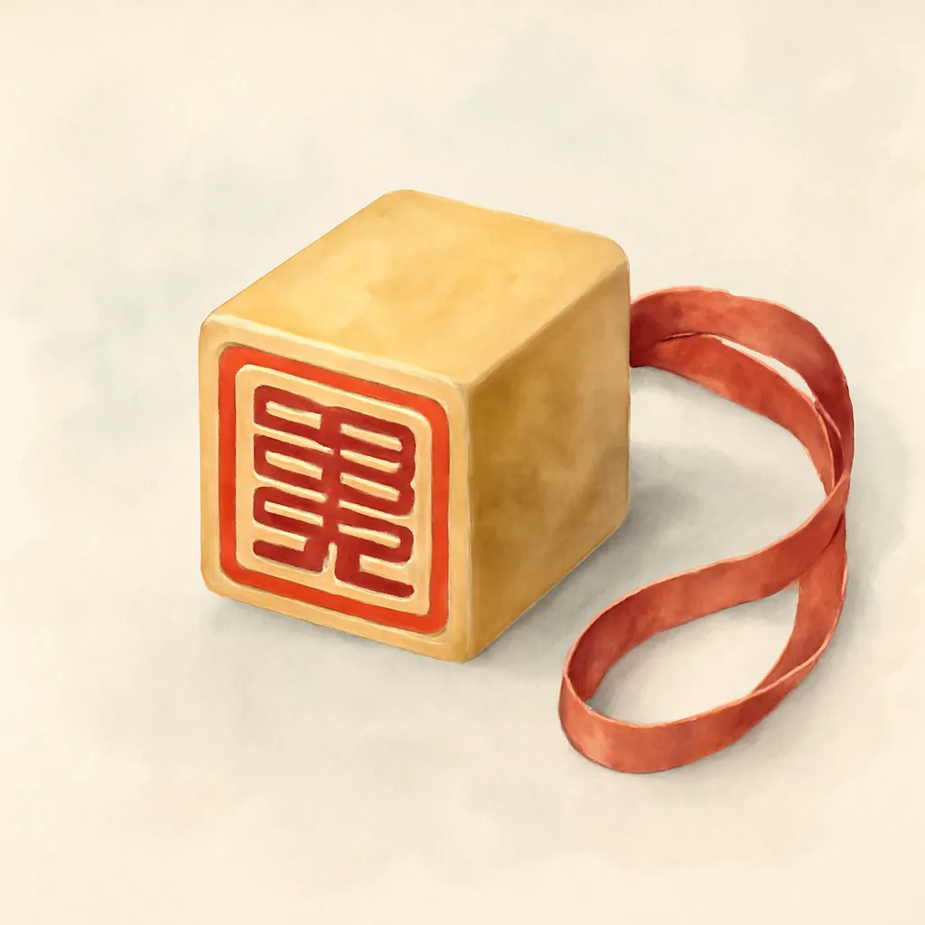 「璽」のイラスト