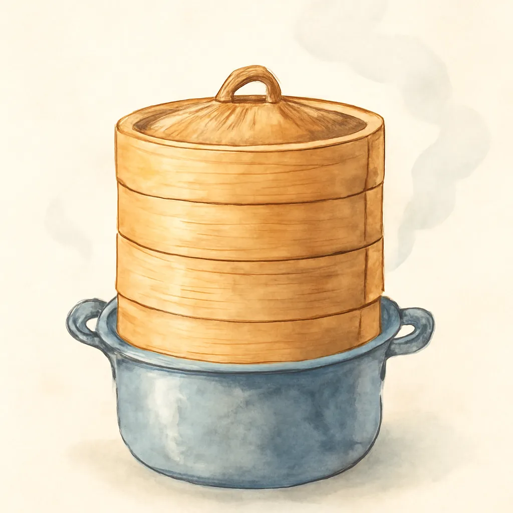 「甑」のイラスト