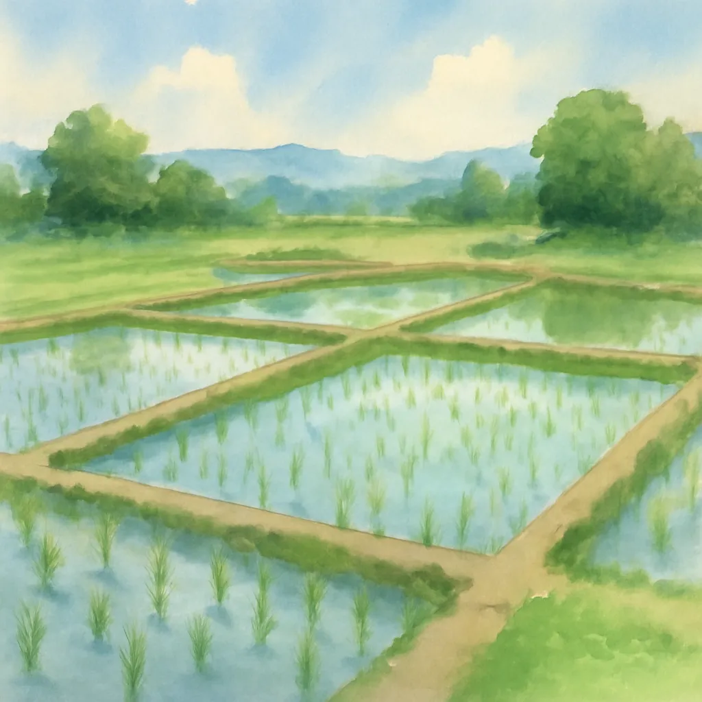 「田」のイラスト