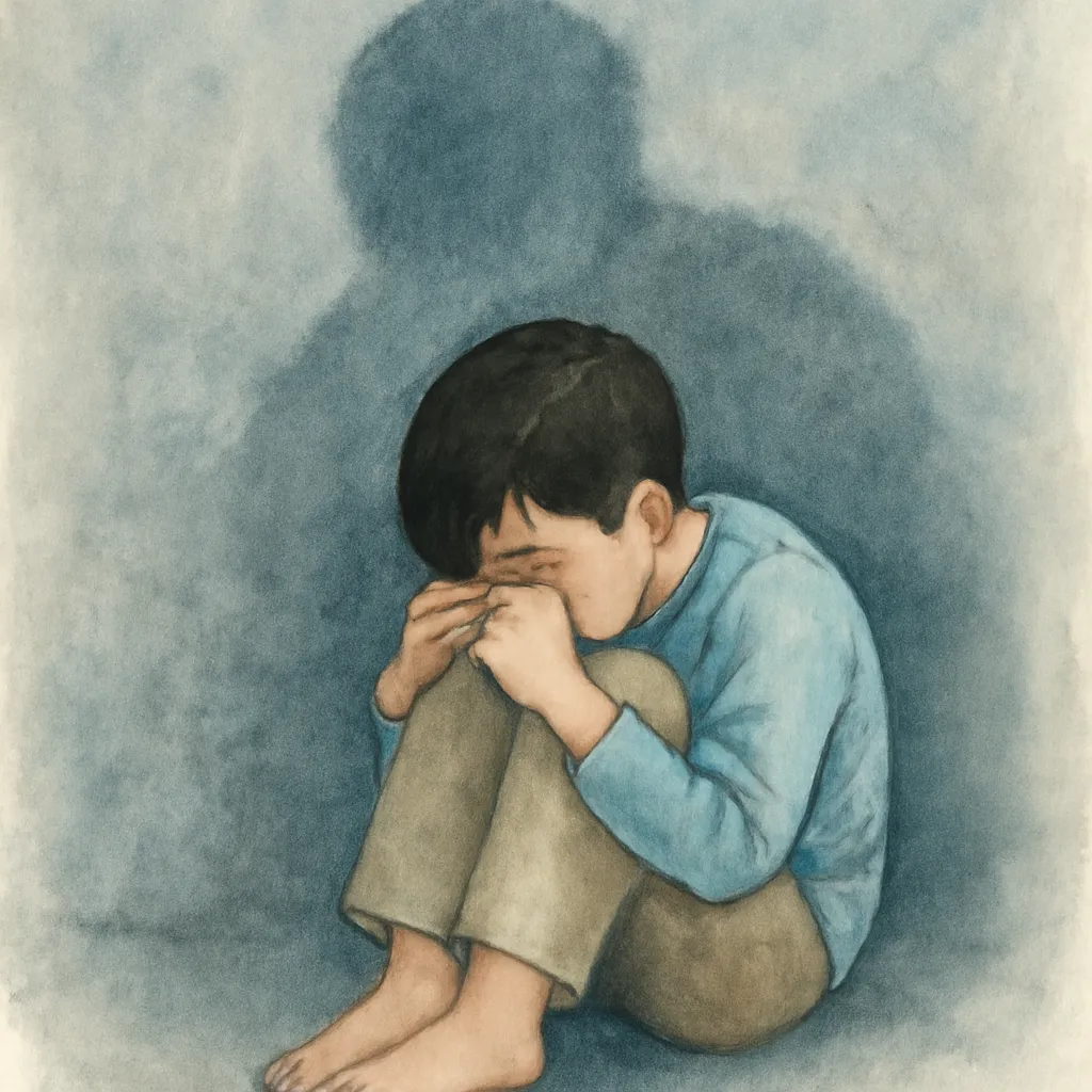 「畏」のイラスト