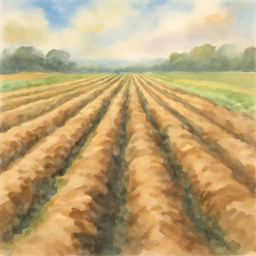 「畝」のイラスト