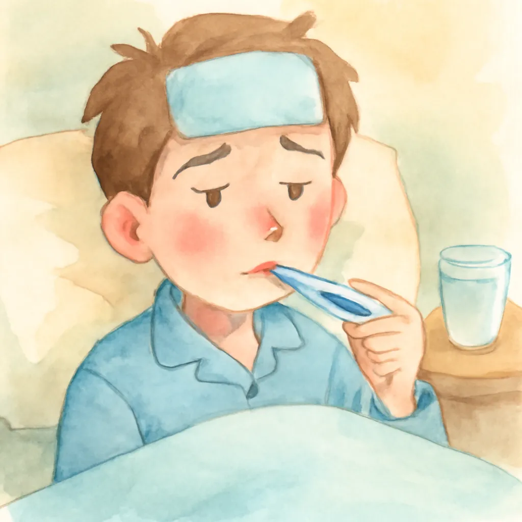 「病」のイラスト