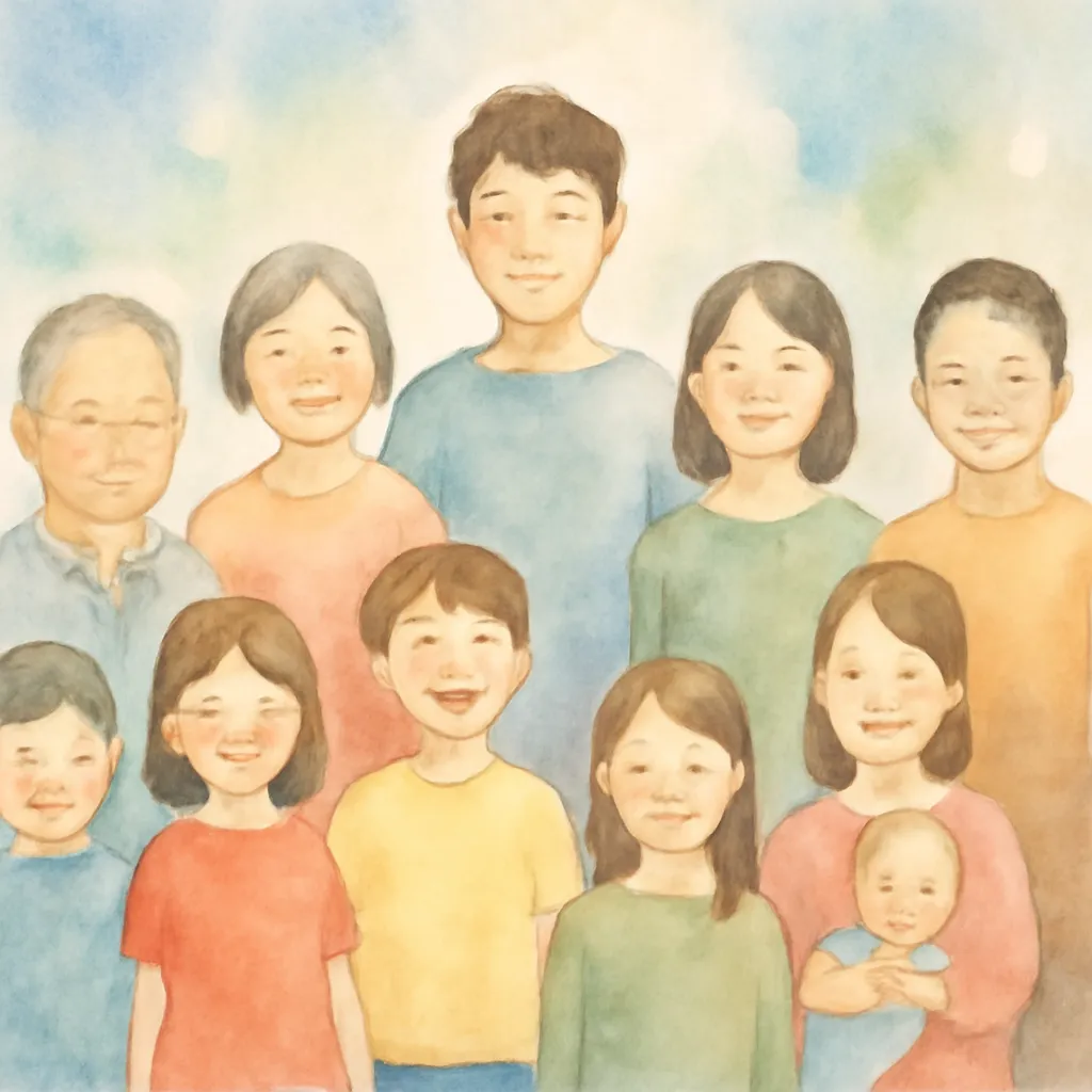 「皆」のイラスト