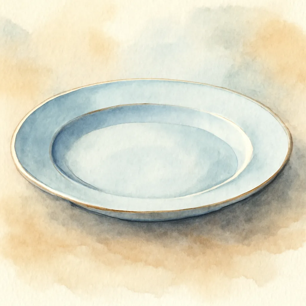 「皿」のイラスト