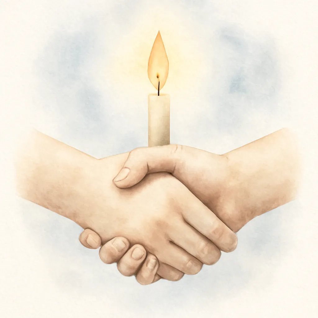 「盟」のイラスト