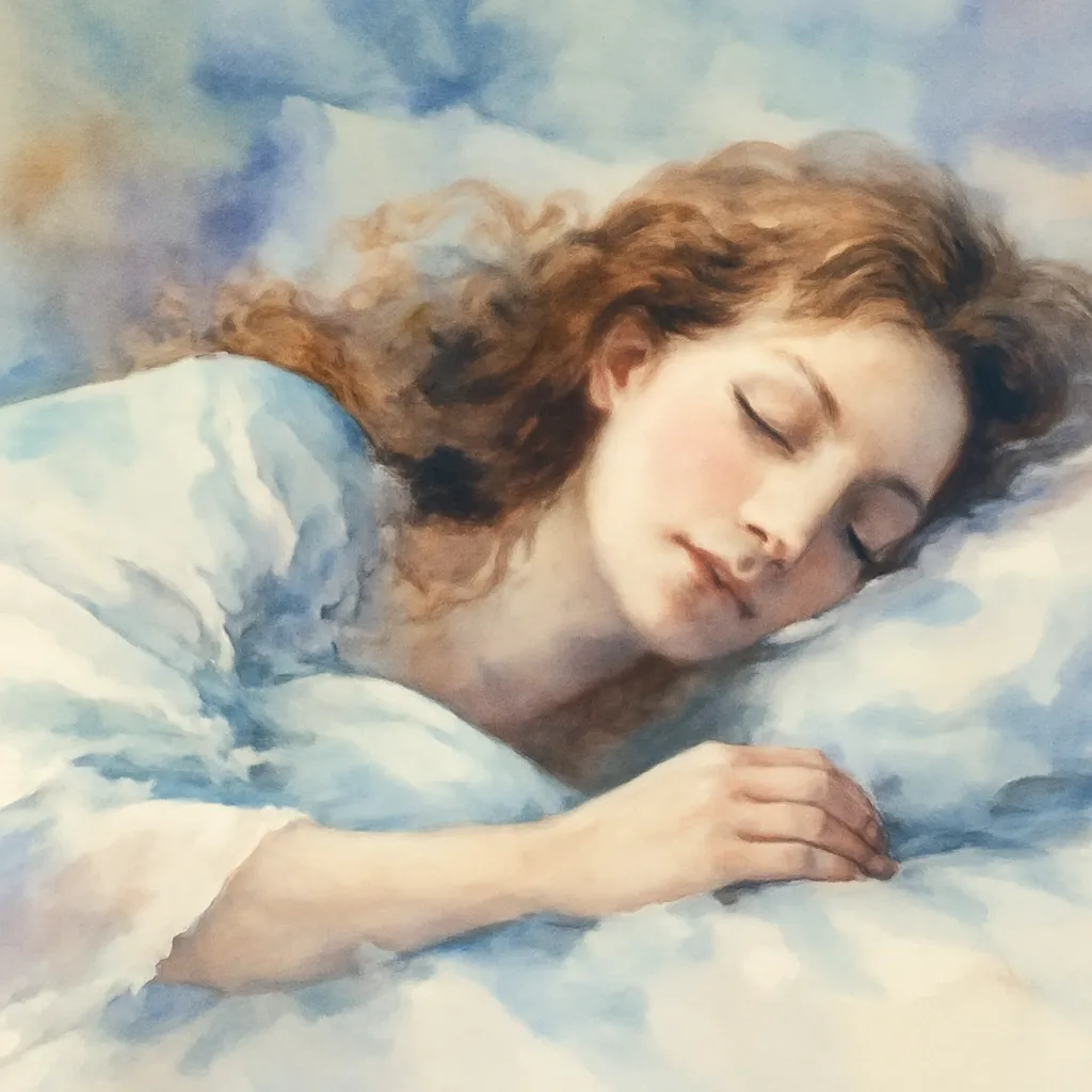 「眠」のイラスト