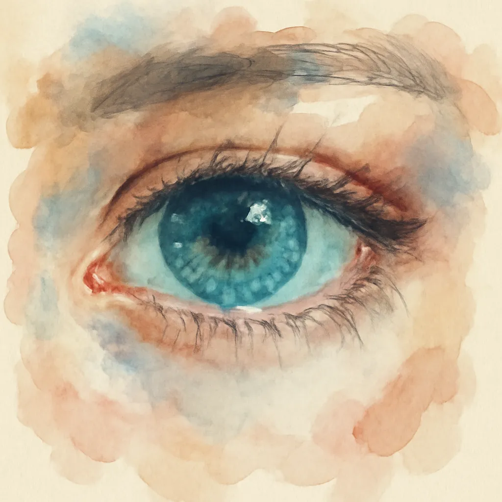 「瞳」のイラスト