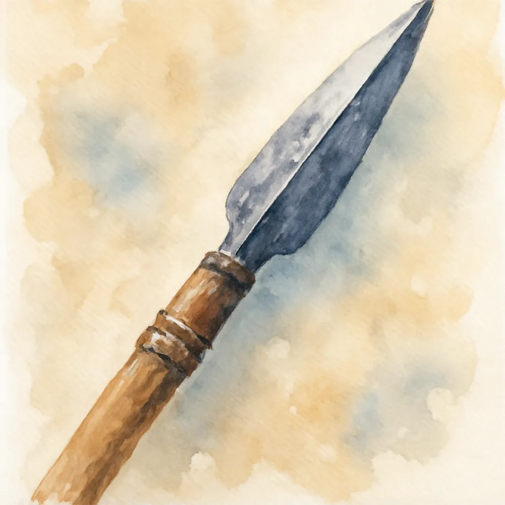 「矛」のイラスト