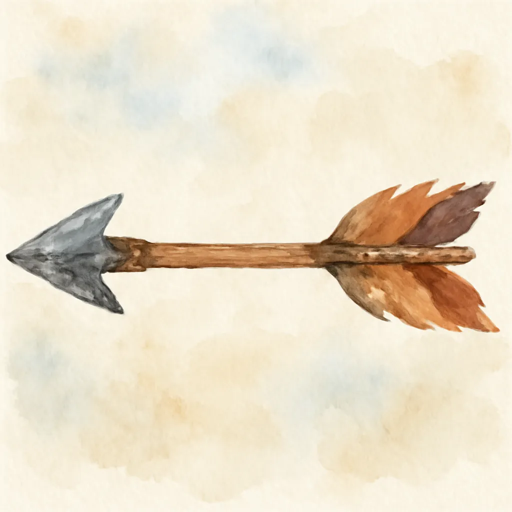 「矢」のイラスト