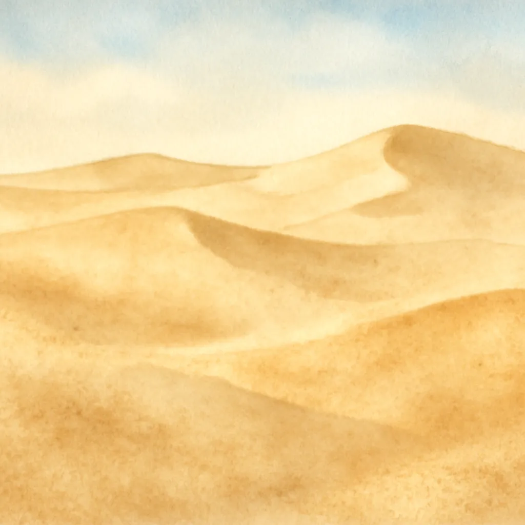 「砂」のイラスト