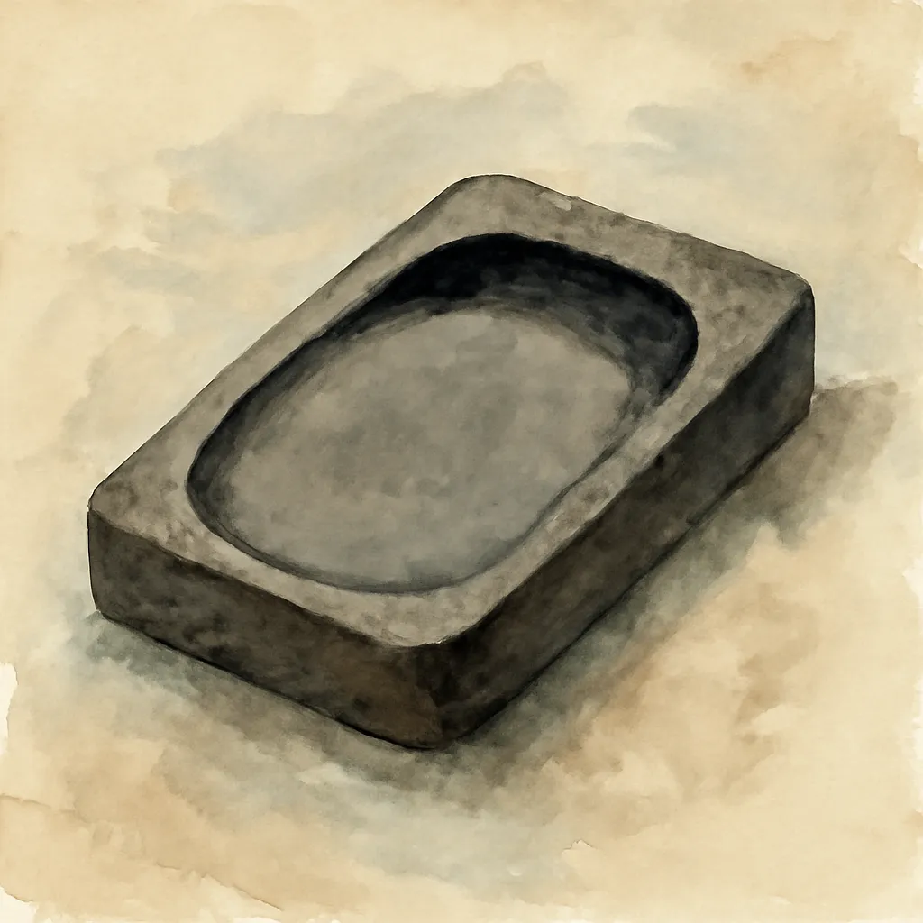 「硯」のイラスト