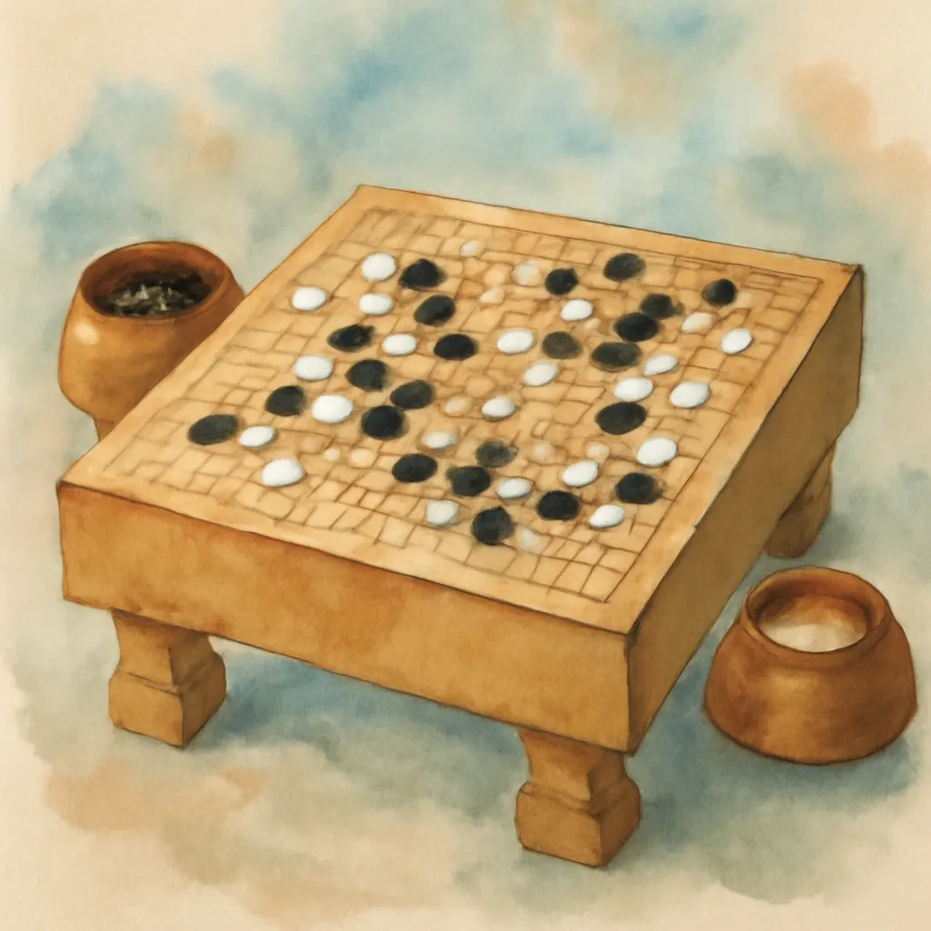 「碁」のイラスト