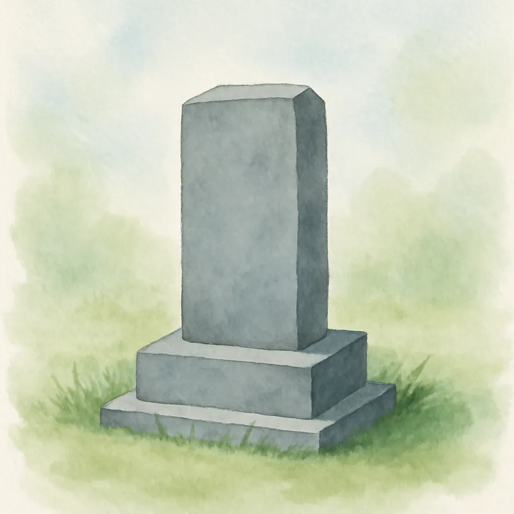 「碑」のイラスト