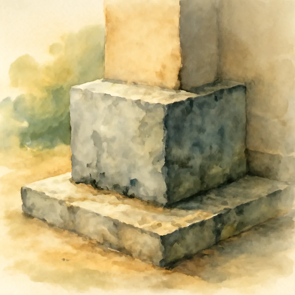 「礎」のイラスト