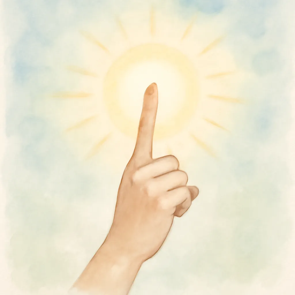 「示」のイラスト