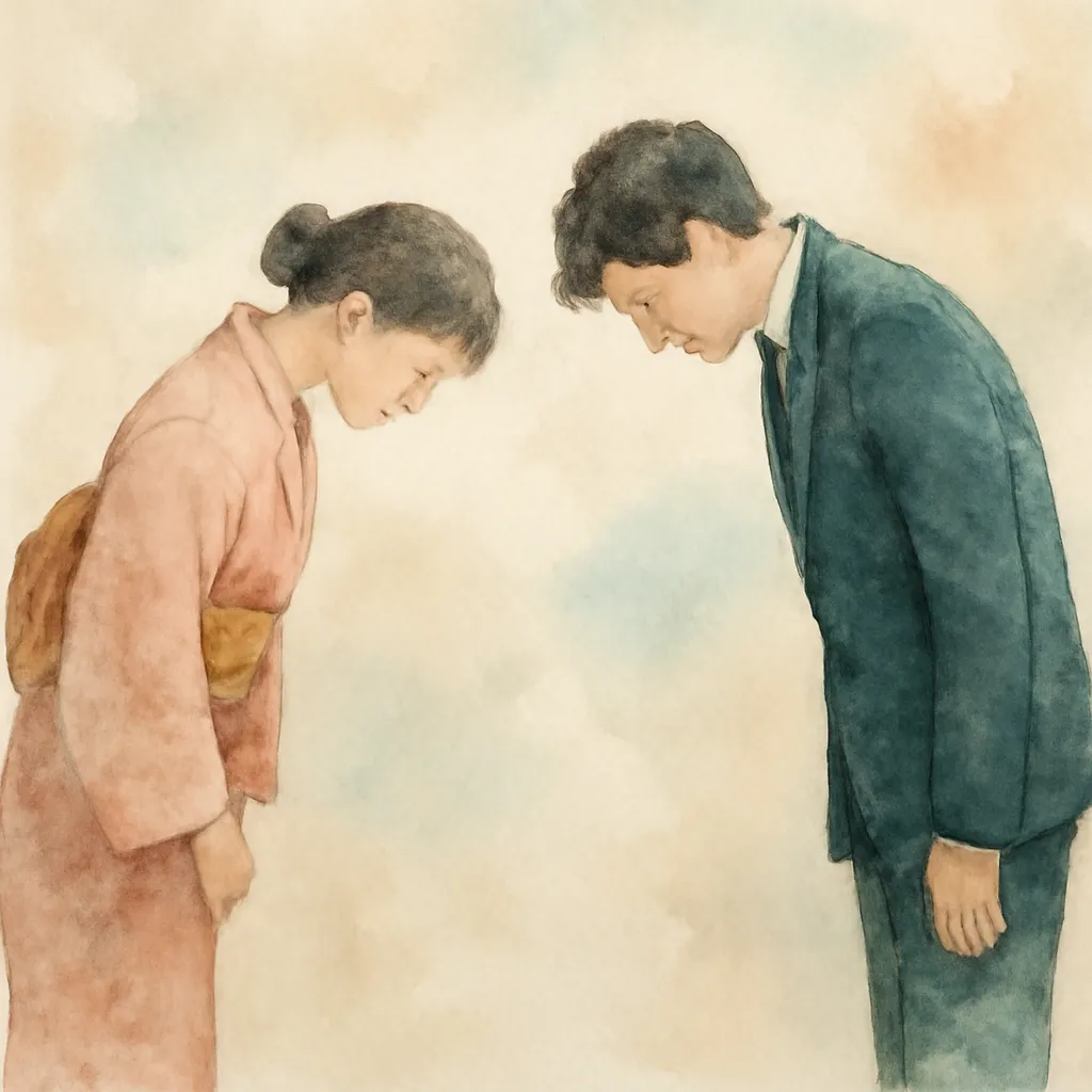 「礼」のイラスト