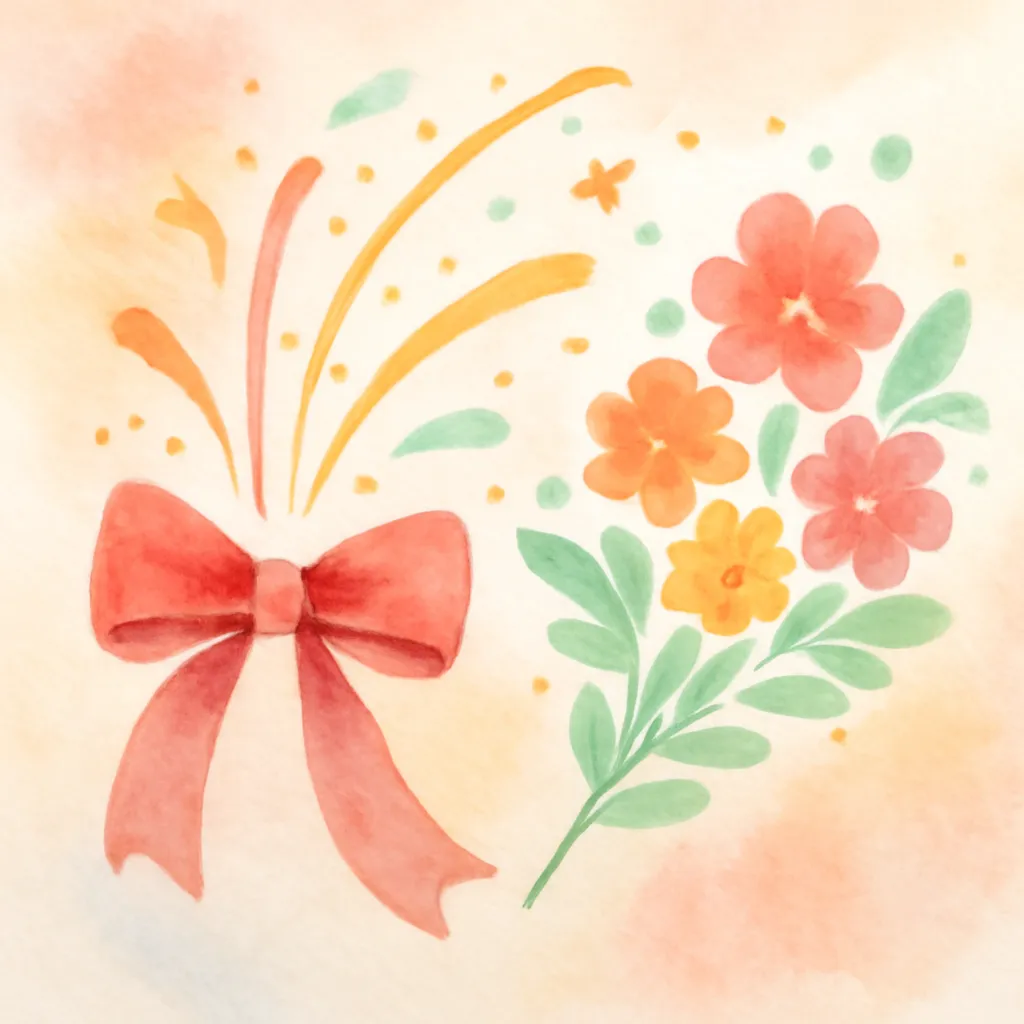 「祝」のイラスト