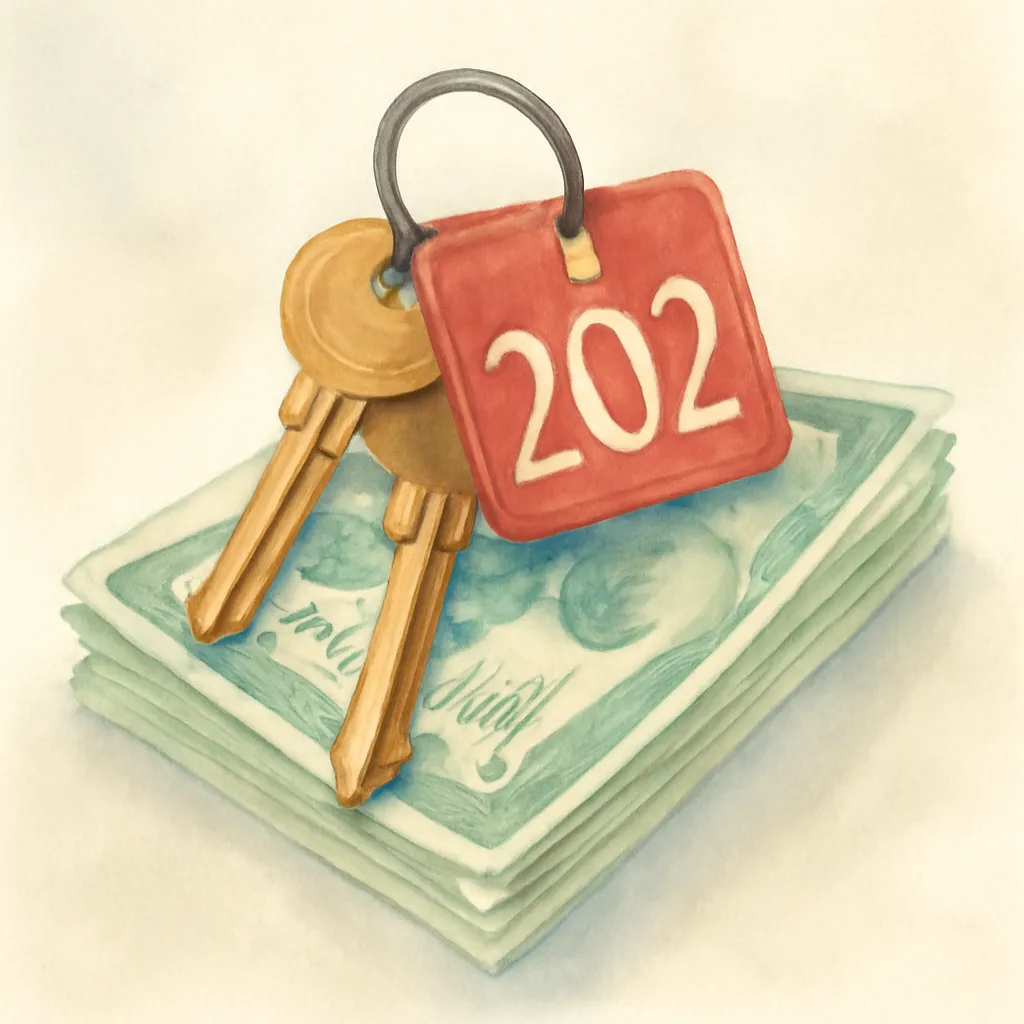 「租」のイラスト