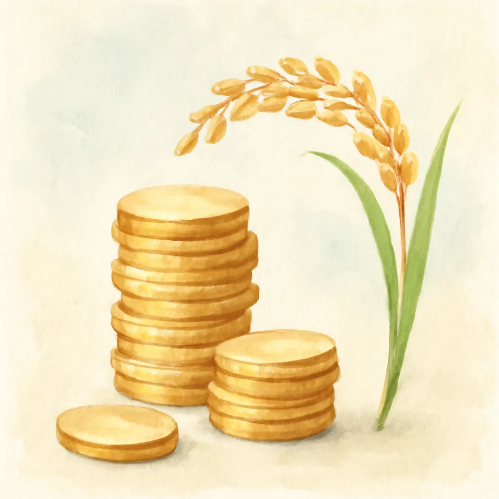 「稼」のイラスト