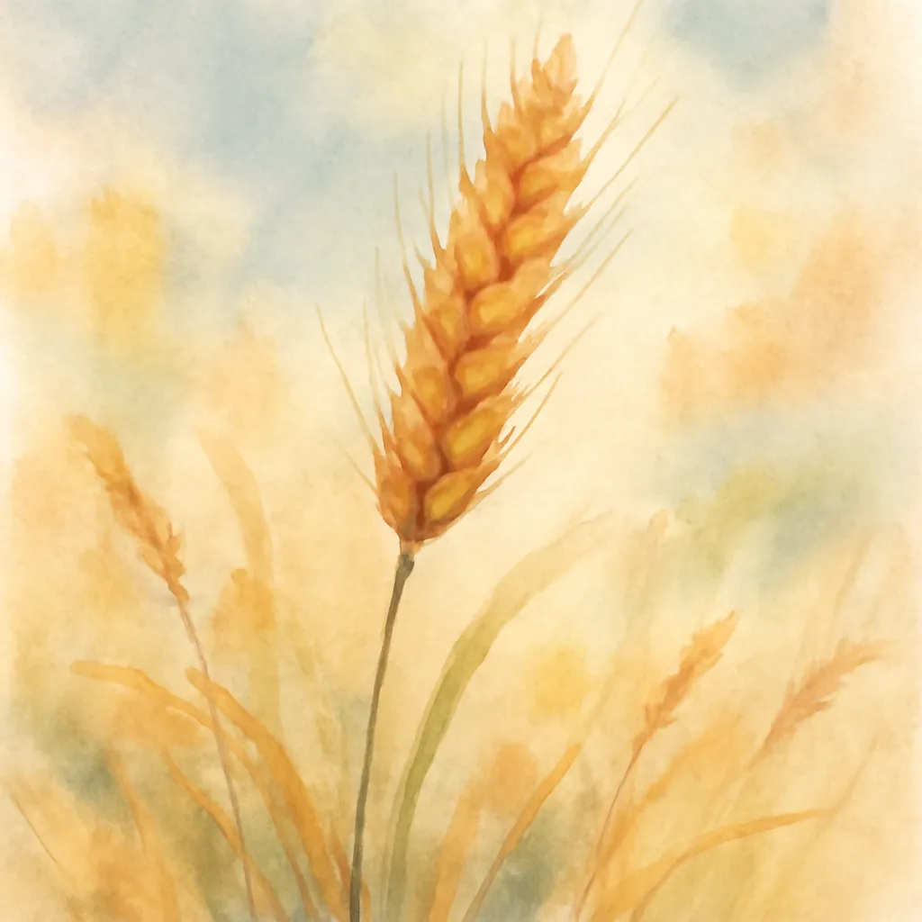 「穂」のイラスト