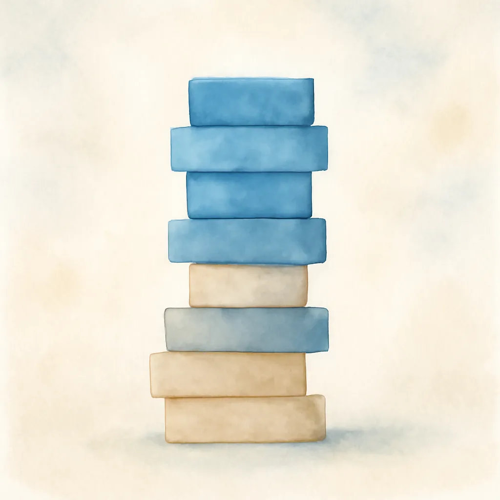 「積」のイラスト