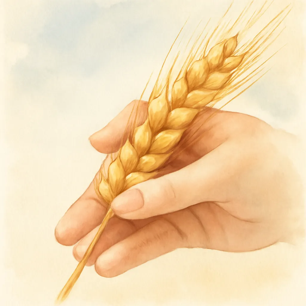 「穫」のイラスト