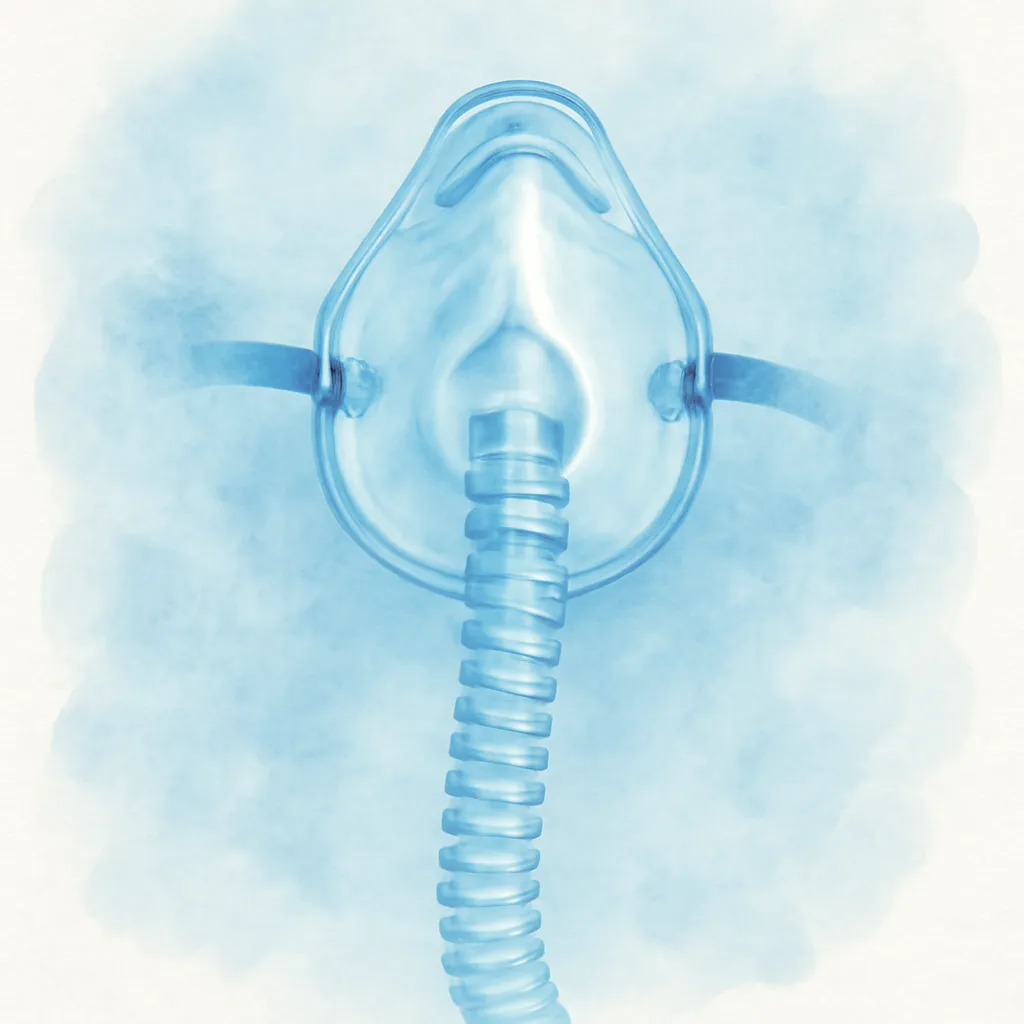 「窒」のイラスト