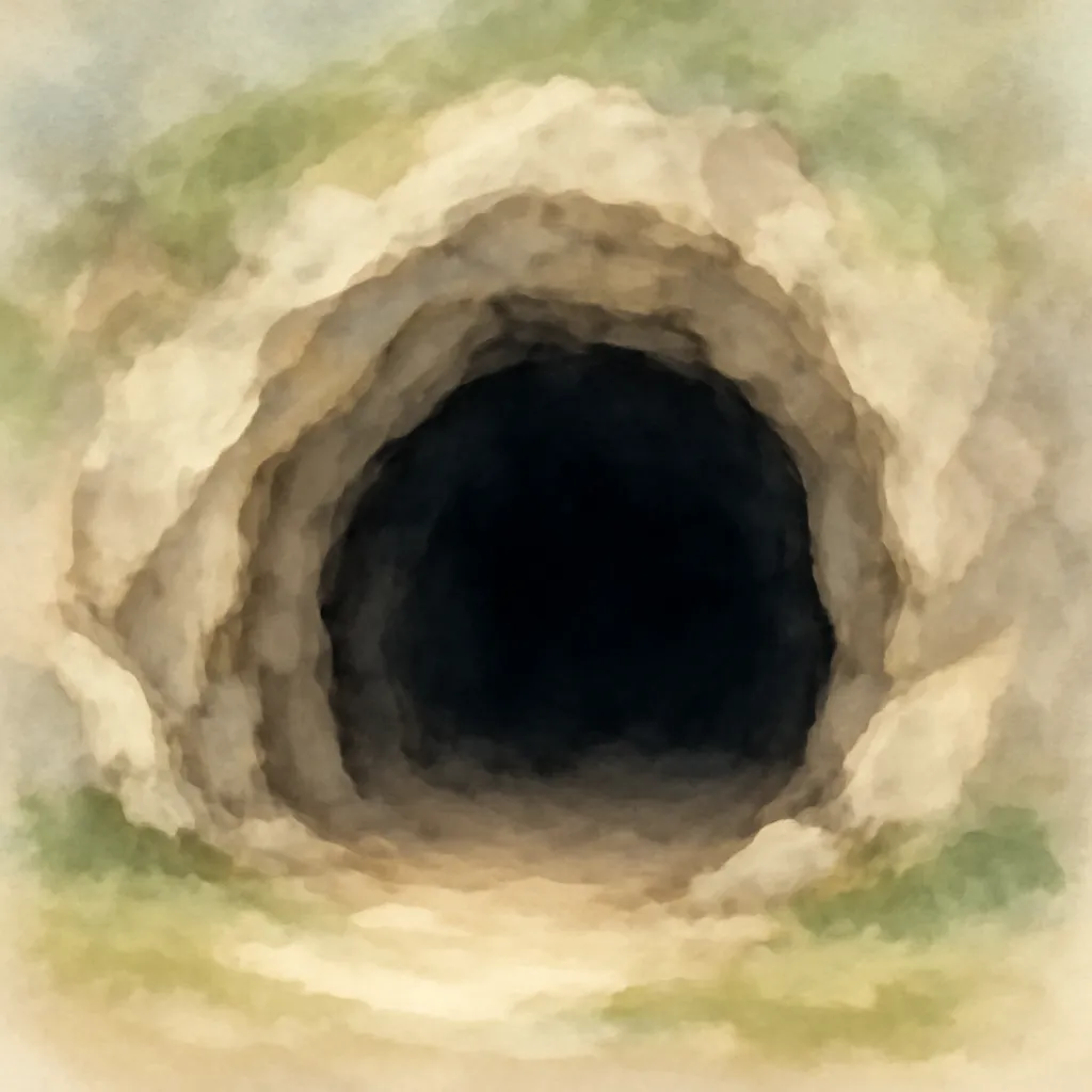 「窟」のイラスト