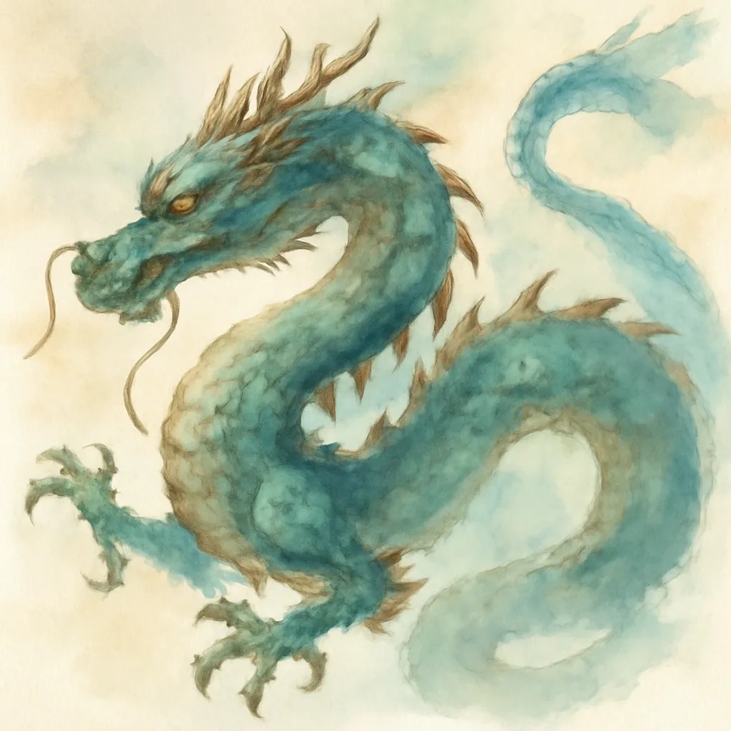 「竜」のイラスト