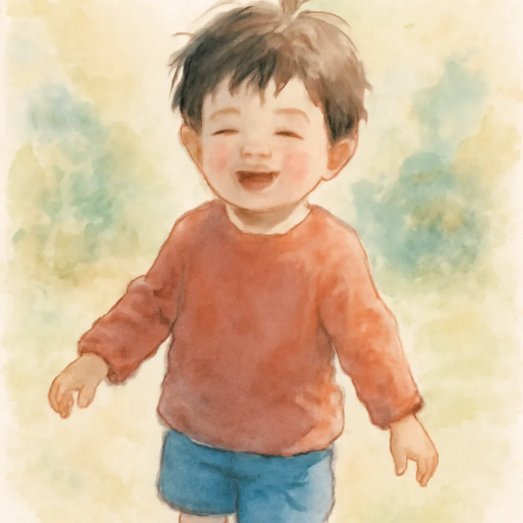 「童」のイラスト