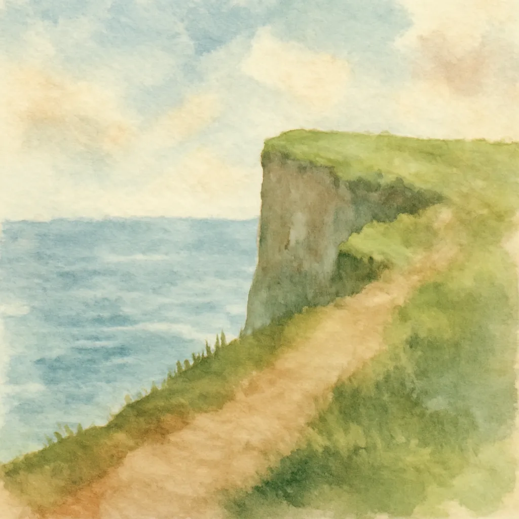 「端」のイラスト