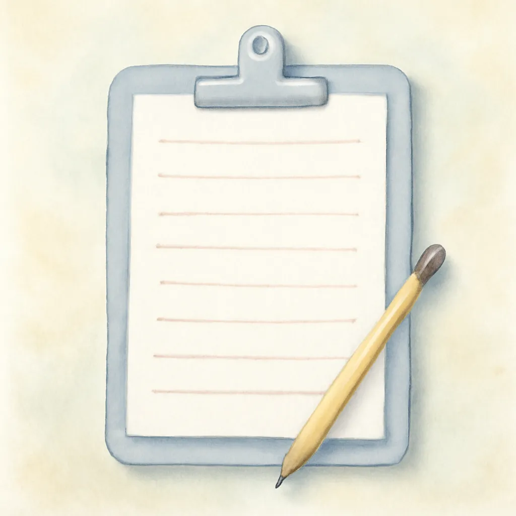 「箋」のイラスト