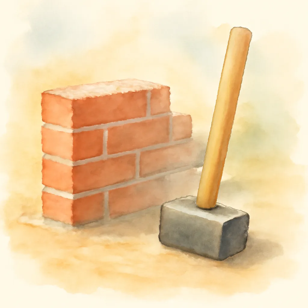 「築」のイラスト