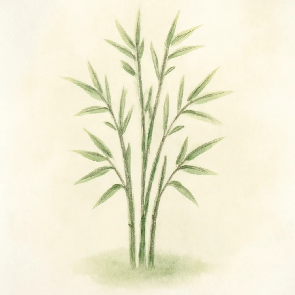「篠」のイラスト
