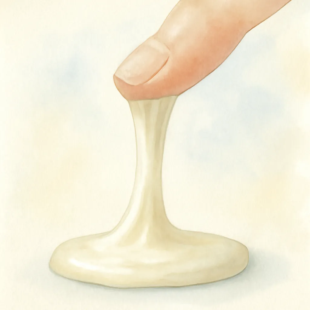 「粘」のイラスト