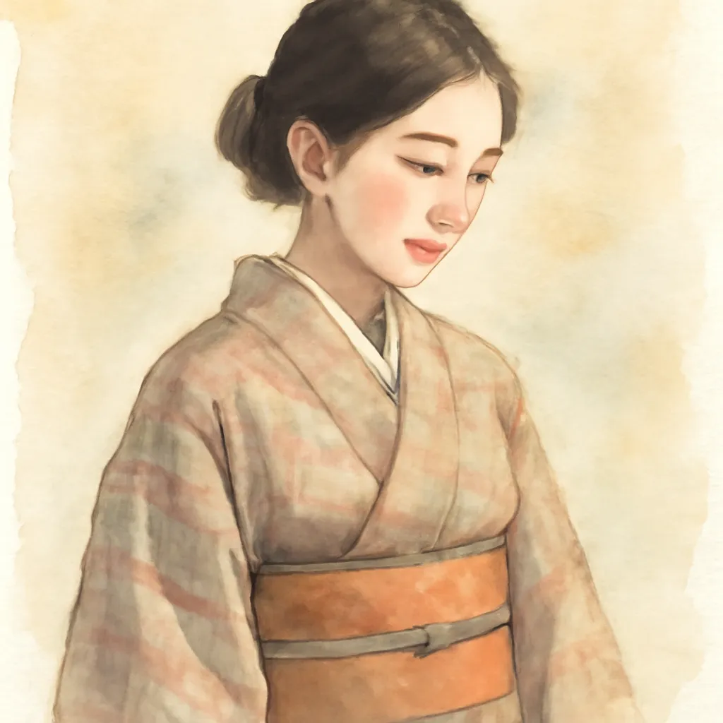「紬」のイラスト