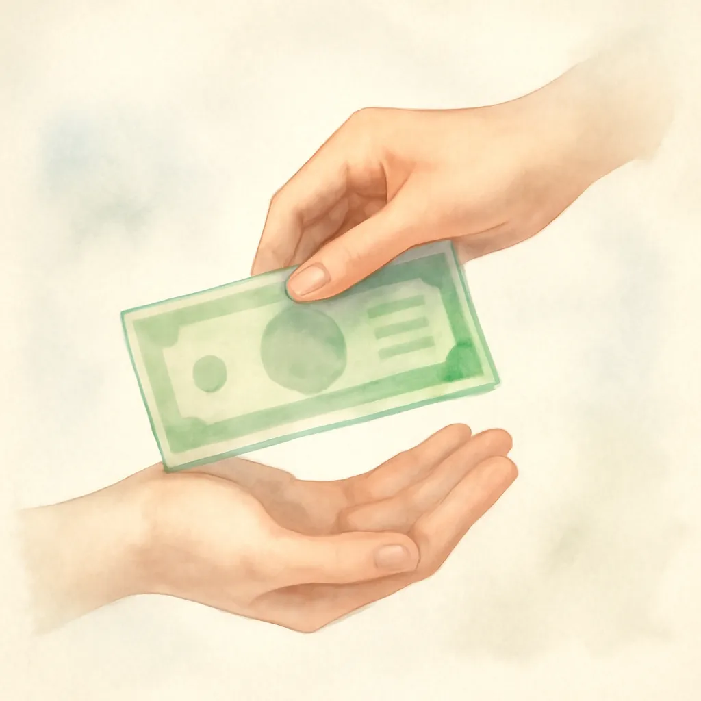 「給」のイラスト