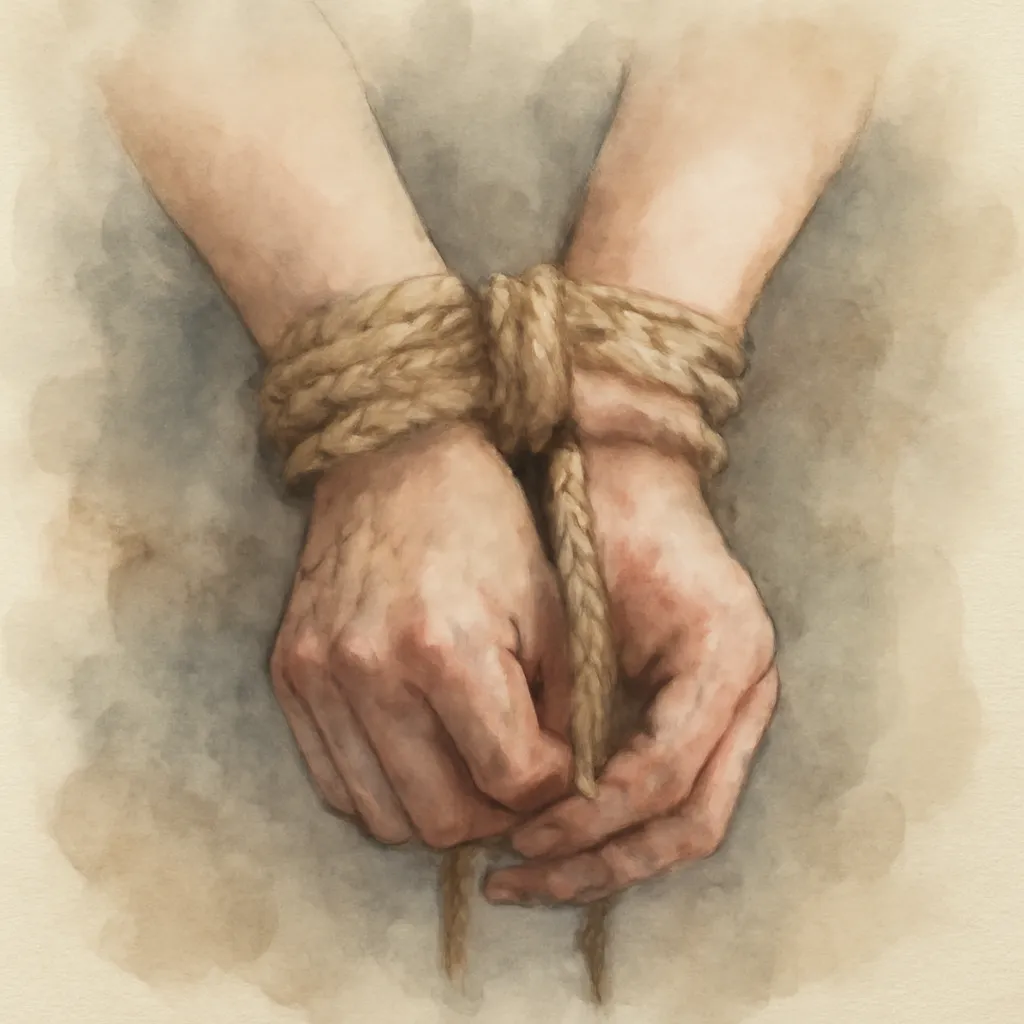 「縛」のイラスト