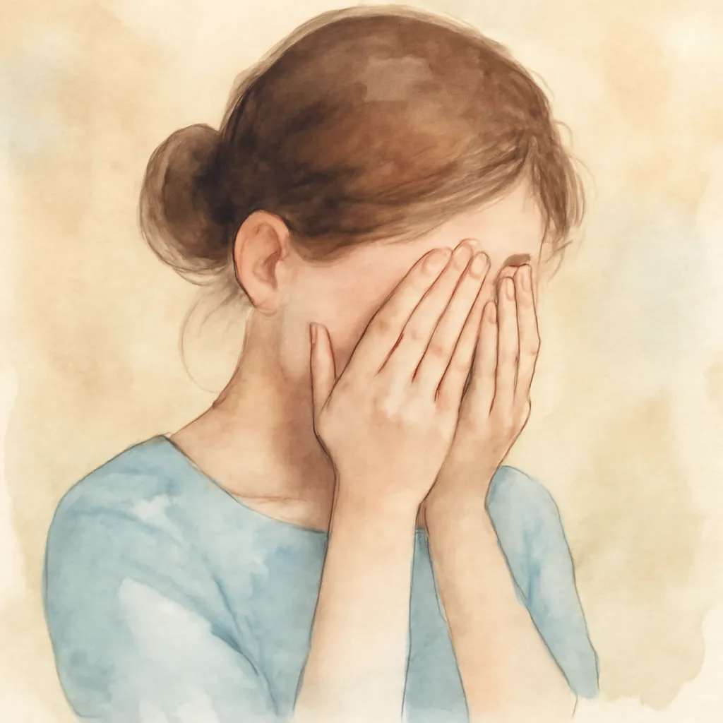 「羞」のイラスト