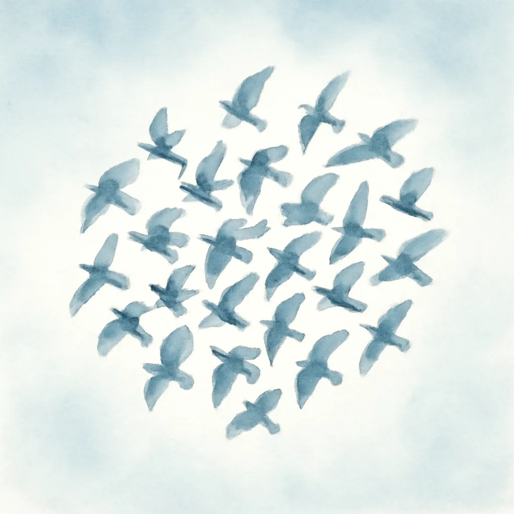 「群」のイラスト