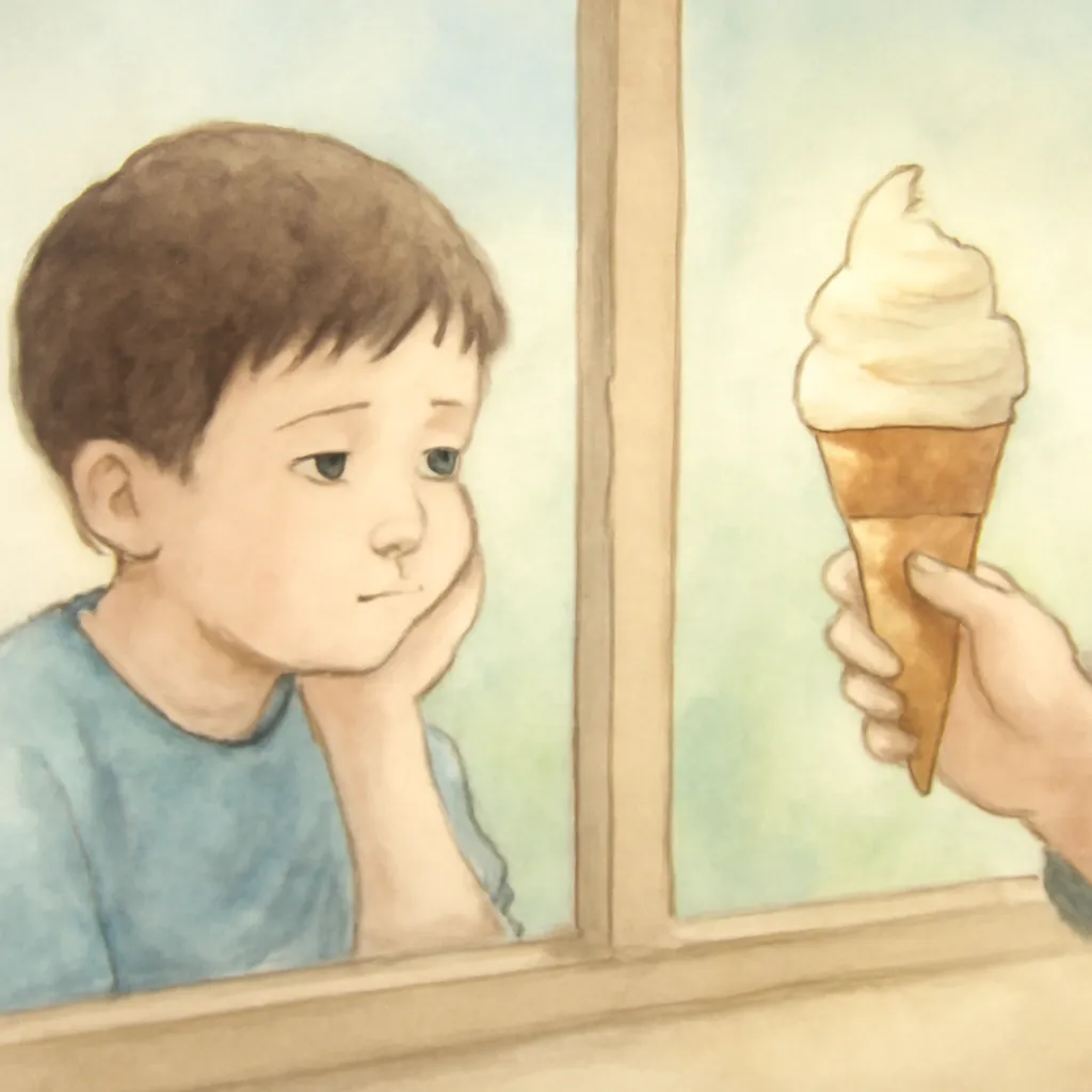 「羨」のイラスト