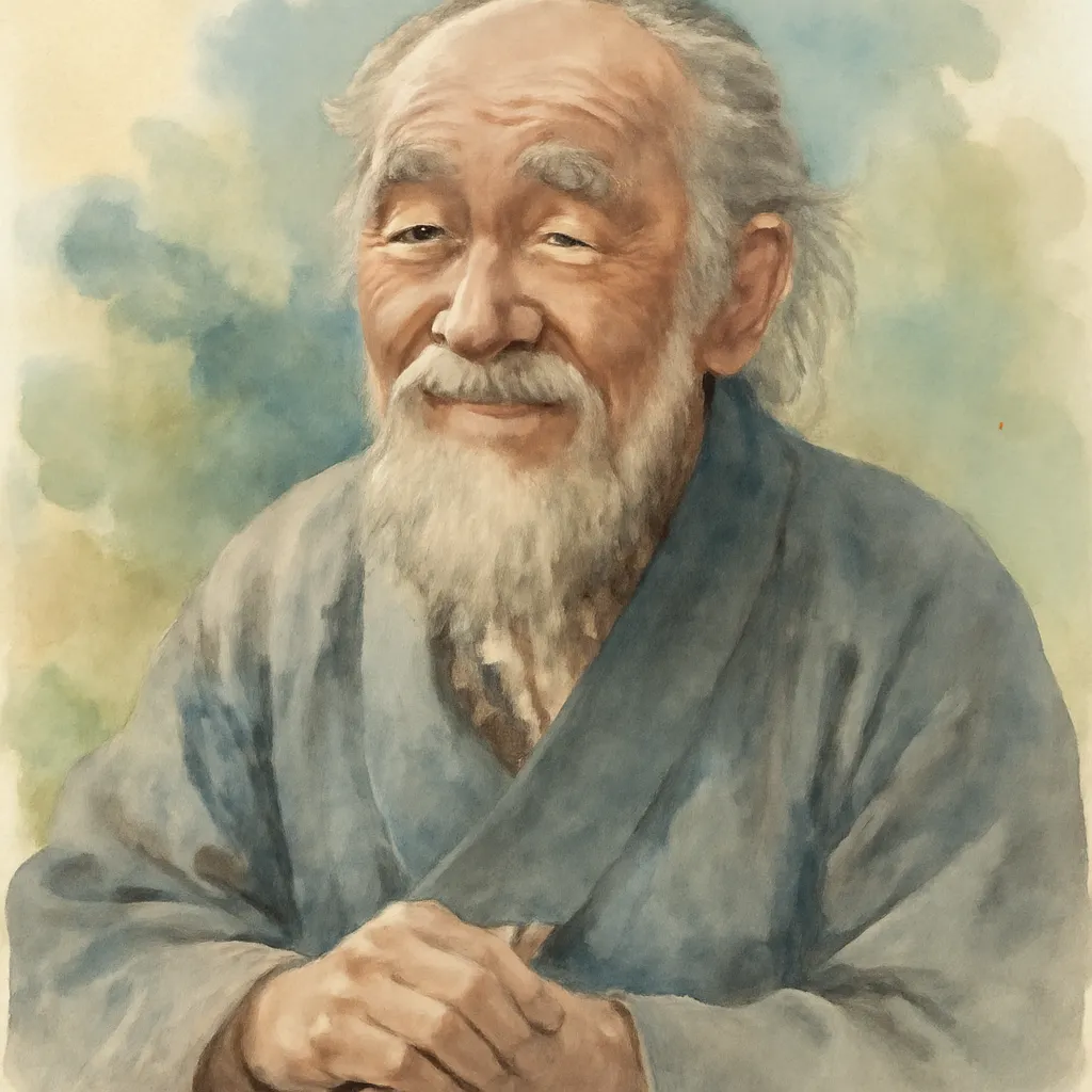 「翁」のイラスト