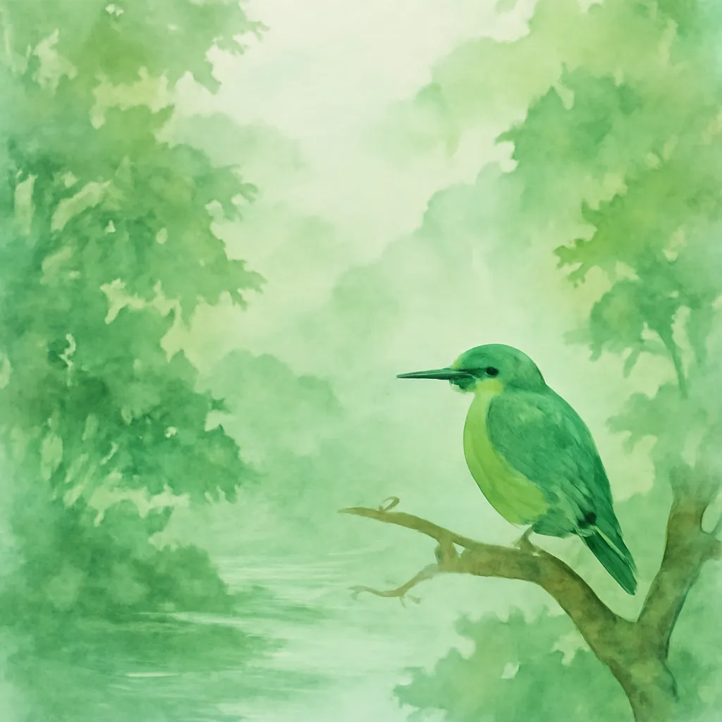 「翠」のイラスト